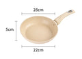 Axyaa Non-Stick Wok Pan Set for Induction Gas Stove Cooking