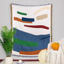 Axyaa Jacquard Multi-Functional Sofa Blanket: Camping, Picnic, Moisture-Proof Mats