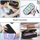 Axyaa Cartoon Pencil Case: Large Storage Bag for Students, School Supplies