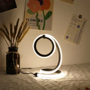 Axyaa Three-Tone Light Desk Lamp: Modern Furniture Lighting with Night Light