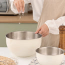 Axyaa Stainless Steel Mixing Bowl with Scale - Kitchen Utensils for Tableware