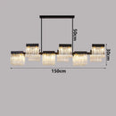 Axyaa Crystal Chandelier Stair Pendant Living Room Interior Lighting