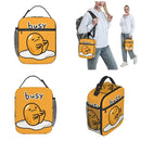 Axyaa Gudetama Cartoon Eggs Lunch Bag - Insulated Thermal Box for Picnic