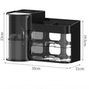 Axyaa Rotating Makeup Organizer for Cosmetics and Brushes