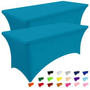 Axyaa Stretch Spandex Tablecloth for Outdoor Events, Weddings, and Parties