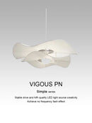 Axyaa Modern Fabric LED Pendant Lights for Home Decoration