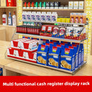 Axyaa Aluminum Cosmetics Checkout Display Shelf for Supermarkets and Retail Stores