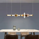 Axyaa Modern Italian Design LED Glass Tube Chandelier: Stylish Lighting for Bedroom or Living Room