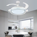 Axyaa 42/48inch LED Ceiling Fan with Light - Multiple Colors - Wholesale Price