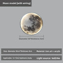 Axyaa Nordic Moon Wall Lamp: Modern Minimalist Star Planet Light for Home Office