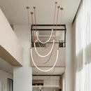 Axyaa Modern Dining Room Pendant Light LED Chandelier Decorative Ceiling Lamp