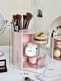 Axyaa Makeup Organizer with Drawer: Compact Storage Box with Divider for Women