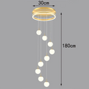 Axyaa LED Chandeliers Pendant Light for Modern Home Decor and Indoor Lighting
