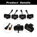 Axyaa Toyota Tacoma 4PCS LED Grill Light Daytime Running Lamp