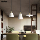 Axya Nordic Pendant Light Modern Restaurant Hanging Lamp Iron Art Macaron Minimalist Dining Bar Light.