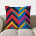 Axyaa Geometric Pattern Throw Pillow Cover for Sofa, Bedroom, Car - Exotic Design