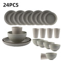 Axyaa Wheat Straw Cutlery Set - Unbreakable Eco-Friendly Dining Tableware