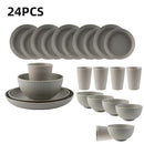 Axyaa Wheat Straw Cutlery Set - Unbreakable Eco-Friendly Dining Tableware