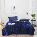 Axyaa Flannel Throw Blanket: Classic Solid Black Fleece, 180*200cm