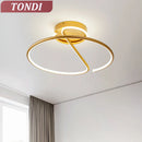 Axyaa Nordic LED Ceiling Light Modern Chandelier for Home Living Room Dining Bedroom