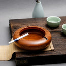 Axyaa Solid Wood Cigar Ashtray for Hotels and Restaurants