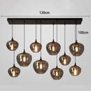 Axyaa LED Pendant Light Chandeliers for Living Room and Bedroom