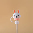 Axyaa Kawaii Silicone Straw Topper Cover for Tumblers & Bottles