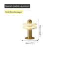 Axyaa Modern Marble Table Lamp Black Bedroom Living Room Art Lighting