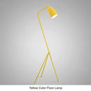 Axyaa LED Floor Lamp White Tripod Base Minimalist Design