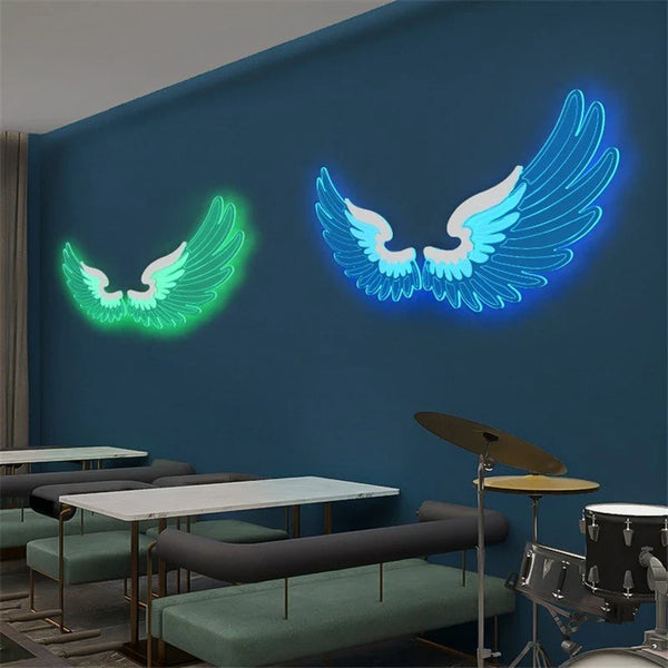 Nordic RGB LED Wall Lamp for Living Room Bedroom - Axya Collection