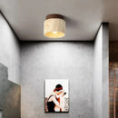 Axyaa Travertine Stone Ceiling Light EC27 Fixture for Bedroom Hallway Staircase