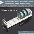 Axyaa Kitchen Dish Drying Rack: Adjustable Over-The-Sink Organizer Cabinet Holder