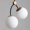 Axyaa Glass Bubble Nordic Chandelier for Home Decor & Restaurant Lighting