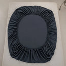 Axyaa Cotton Fitted Bed Sheet with Elastic Band for Single Double King Queen Bed