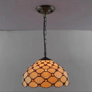 Axyaa Vintage Tiffany Glass Chandelier Restaurant Lantern