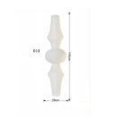 Axyaa Wabi-sabi Noguchi Chandelier Rice Paper Lamp Medieval Villa Hall