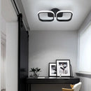 Axyaa Acrylic LED Ceiling Lamp Modern Home Decor Light Fixture White Square