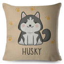 Axyaa Cartoon Cat Cushion Cover 45x45cm