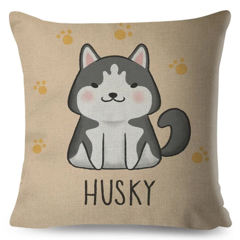 Axyaa Cartoon Cat Cushion Cover 45x45cm