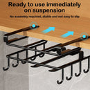 Axyaa Under Cabinet Basket Storage Shelf: Kitchen & Office Organizer