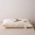 Axyaa Polyester Fiber Neck Health Pillow Set with 100% Cotton Cover