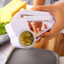 Axyaa Hand-Cranked Cheese Grater - Multi-functional Kitchen Shredder