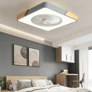 Axyaa Nordic Ceiling Fan with LED Lamp, Dimmable Remote Control, for Indoor Home Decor