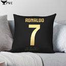 Axyaa Printed Zip Decor Pillow Case for Sofa Seater, CR7 Pilllowcase