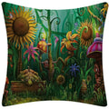 Axyaa Flower Elf Linen Cushion Cover 45*45cm