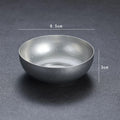 Axyaa Stainless Steel Mixing Bowl Set for Meal Prep and Storage