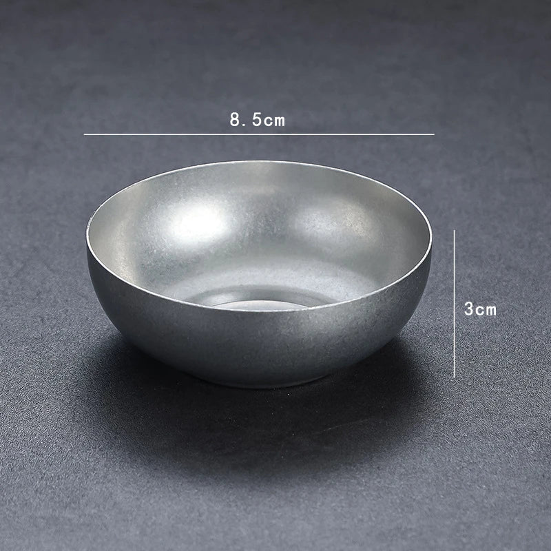 Axyaa Stainless Steel Mixing Bowl Set for Meal Prep and Storage