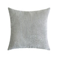 Axyaa Soft Corduroy Cushion Cover Striped Throw Pillow Case for Home Decor