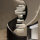 Axyaa Modern LED Ceiling Chandelier for Bedroom and Dining Room