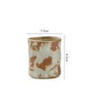 Axyaa Coarse Pottery Coffee Cup Hand Holding Retro Japanese Ceramic Espresso Cup